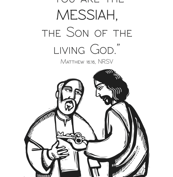 Cartoon of the messiah